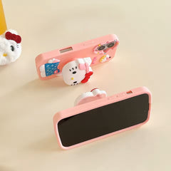 Hello Kitty Silicon Case With Stand