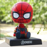 Small Figures Shacking Head&Mobile Holder - Spiderman