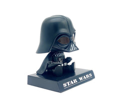 Small Figures Shacking Head&Mobile Holder - Star War Black