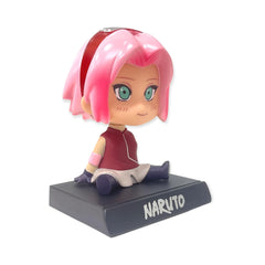 Small Figures Shacking Head&Mobile Holder - Sakura