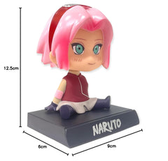 Small Figures Shacking Head&Mobile Holder - Sakura