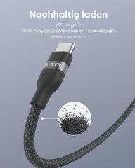Anker Type-C To Type-C 3ft 240W - Black