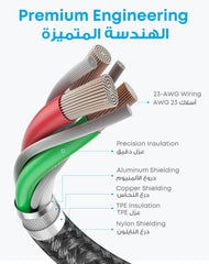 Anker Cable Usb To Tybe C 3ft - Black