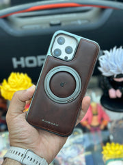 RimbMax Leather With 360° Aluminum Stand