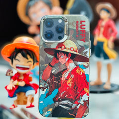 One Piece Luffy Holding Hat