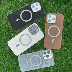 Velvet Case With 3D Design & Magsafe