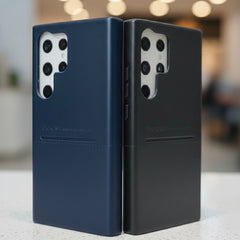 Ultra-Slim Leather Wallet Case