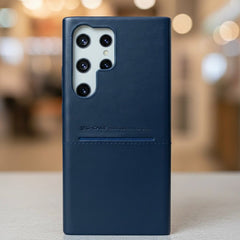 Ultra-Slim Leather Wallet Case