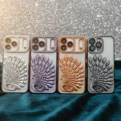 Majestic Peacock 3D Embossed Luxury Case