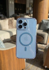 Glitter MagSafe Clear Case