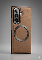 MagSafe Compatible Textured Weave Protective Case