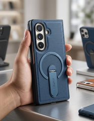 MagSafe Leather Case with Kickstand