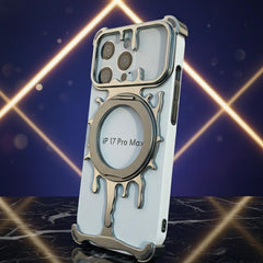 Luxury Liquid Metal "Drip" Frame Case