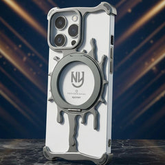 Luxury Liquid Metal "Drip" Frame Case