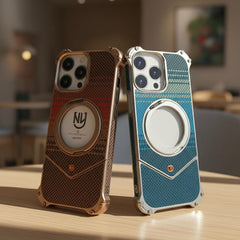 Stealth Shield Magnetic Kickstand Case - Carbon Fiber Edition