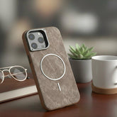 Titanium Fiber Texture MagSafe Case