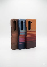 Sunset Gradient Knitted Texture Aesthetic Case