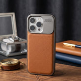 AETERNA Premium Leather Minimalist Phone Case - Elite Phones