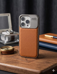 AETERNA Premium Leather Minimalist Phone Case - Elite Phones