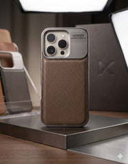 AETERNA Premium Leather Minimalist Phone Case - Elite Phones