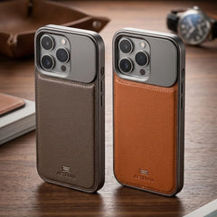 AETERNA Premium Leather Minimalist Phone Case - Elite Phones