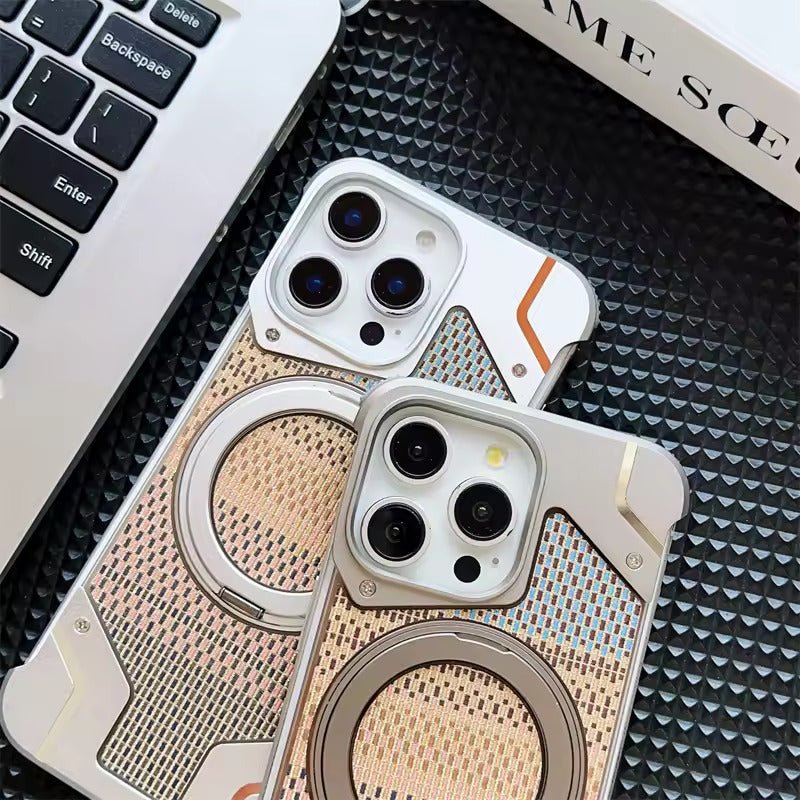 Aluminum With Acrylic Snake Skin Color Armor Design - Elite Phones