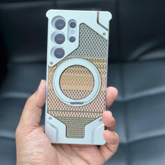 Aluminum With Acrylic Snake Skin Color Armor Design - Elite Phones
