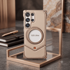Aluminum With Leather Easy Fixing - Elite Phones