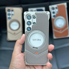 Aluminum With Leather Easy Fixing - Elite Phones