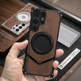 Aluminum With Wood Easy Fixing - Elite Phones