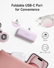 Anker Wireless Power Bank 22.5w 5000k Compact With Foldable USB - C Connector - Elite Phones