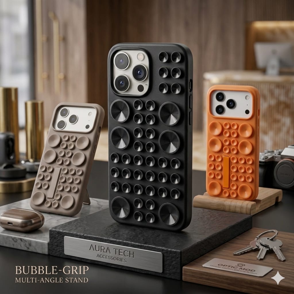 Aura Tech Bubble - Grip | The Ultimate Tactile Multi - Angle Case - Elite Phones