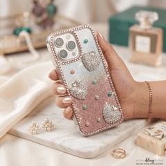Aurora Pearl & Diamond Luxe Cover - Elite Phones