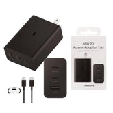 Samsung 65W PD Power Adapter Trio - Black