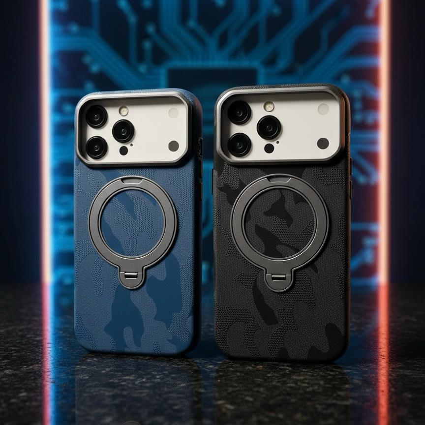 Camo Series Magnetic Ring Stand Case - Elite Phones