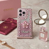 Fancy Flowers With Studs And Glitter - Elite Phones