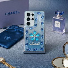 Fancy Flowers With Studs And Glitter - Elite Phones
