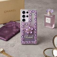 Fancy Flowers With Studs And Glitter - Elite Phones