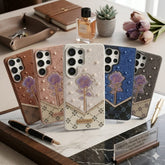 Fancy Ladies Design Flower With Pearl For Samsung - Elite Phones
