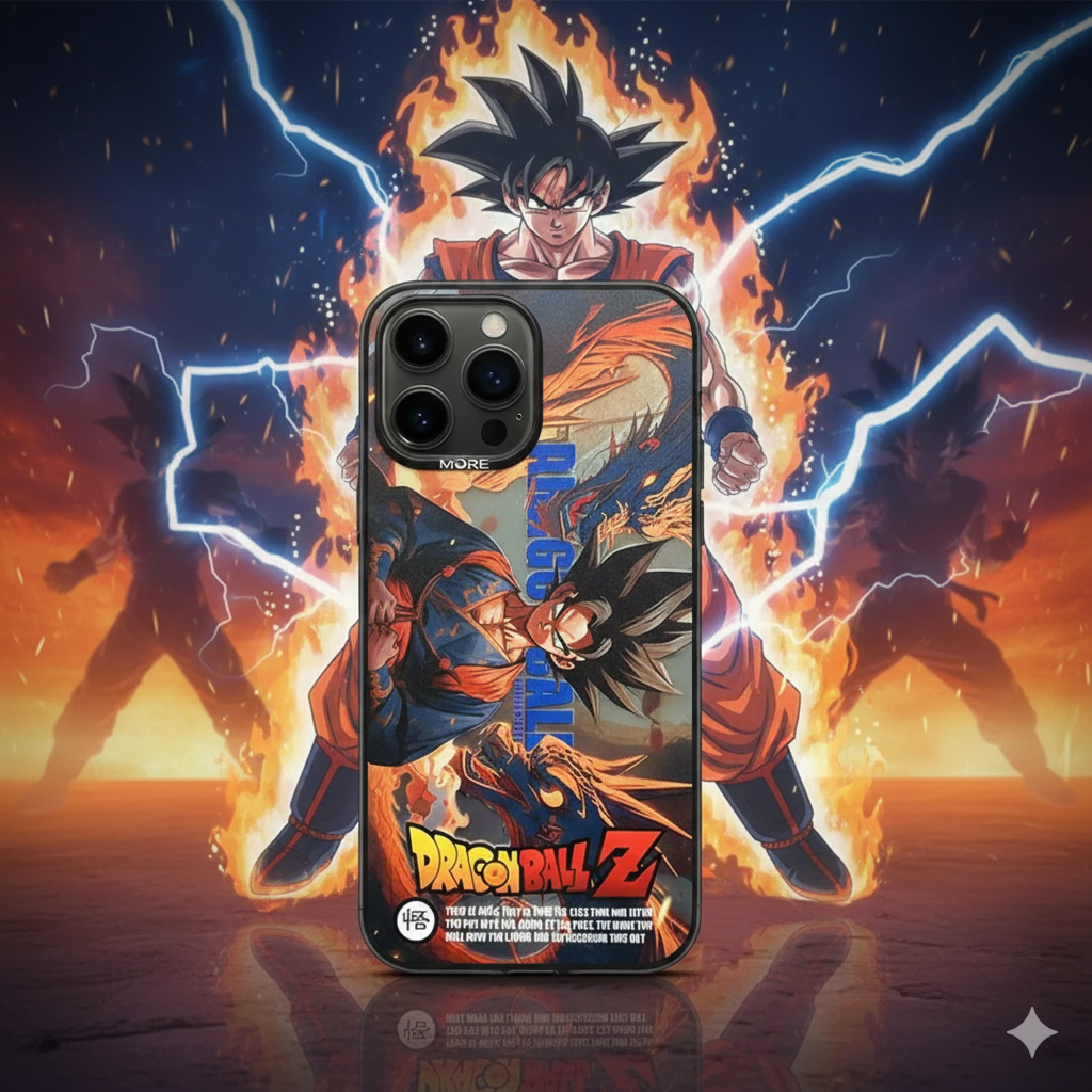 Goku With 2 Dragon Case - Elite Phones