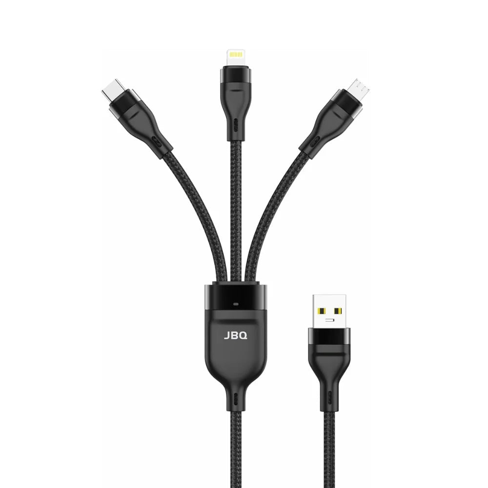 JBQ 3 - in - 1 Charging Cable – Reliable and Fast Charging - Elite Phones