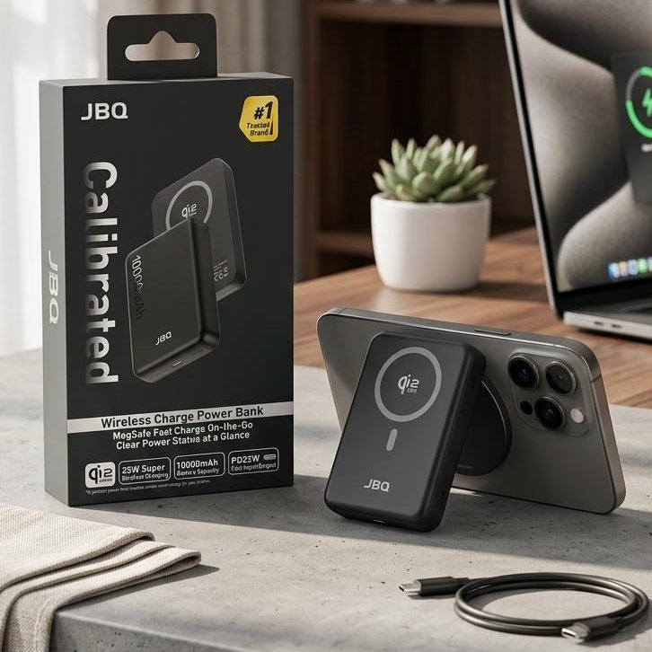 JBQ Calibrated Wireless Charge Power Bank 22W 10000m - Elite Phones