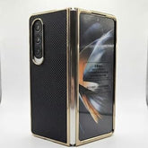 Luxury Carbon Fiber Plating Magnetic Hinge Case - Elite Phones