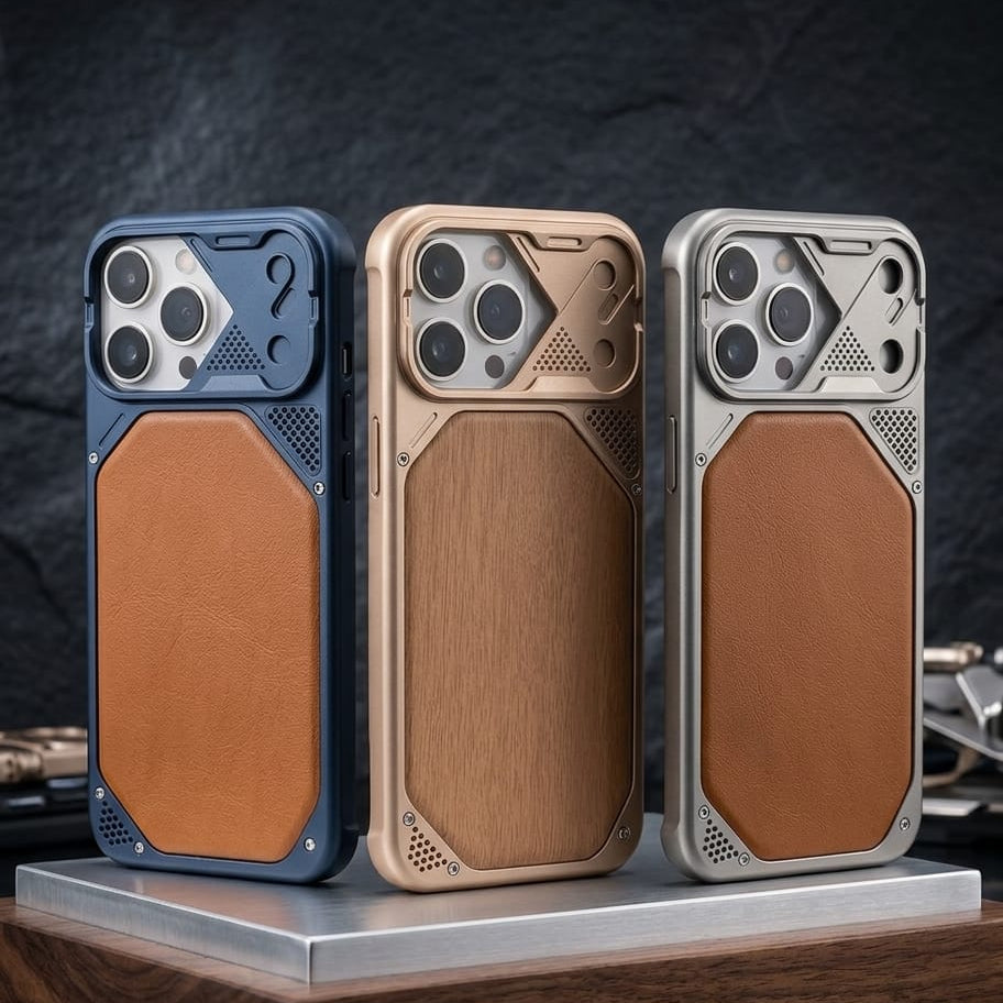Luxury Cyber-Industrial Mechanical Hybrid Phone Case - Elite Phones