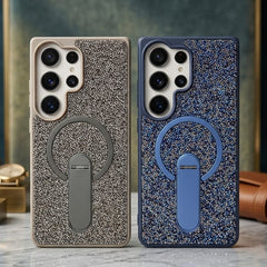 Luxury Diamond Glitter Case with Magnetic Ring Kickstand For Samsung - Elite Phones