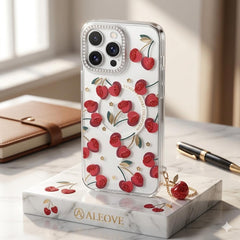 Luxury Floral MagSafe Transparent Case - Elite Phones