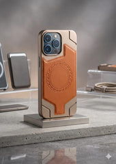 Luxury Leather Texture Magnetic Protective Case - Elite Phones
