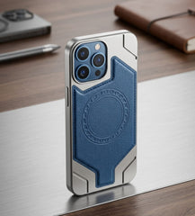 Luxury Leather Texture Magnetic Protective Case - Elite Phones