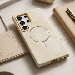Luxury Marble Texture Magnetic Case for Samsung Galaxy S Series - Elite Phones