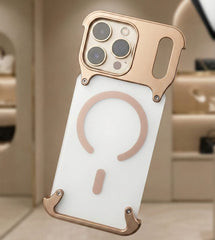 Luxury Mechanical plastic Alloy Magnetic Bumper Case - Elite Phones